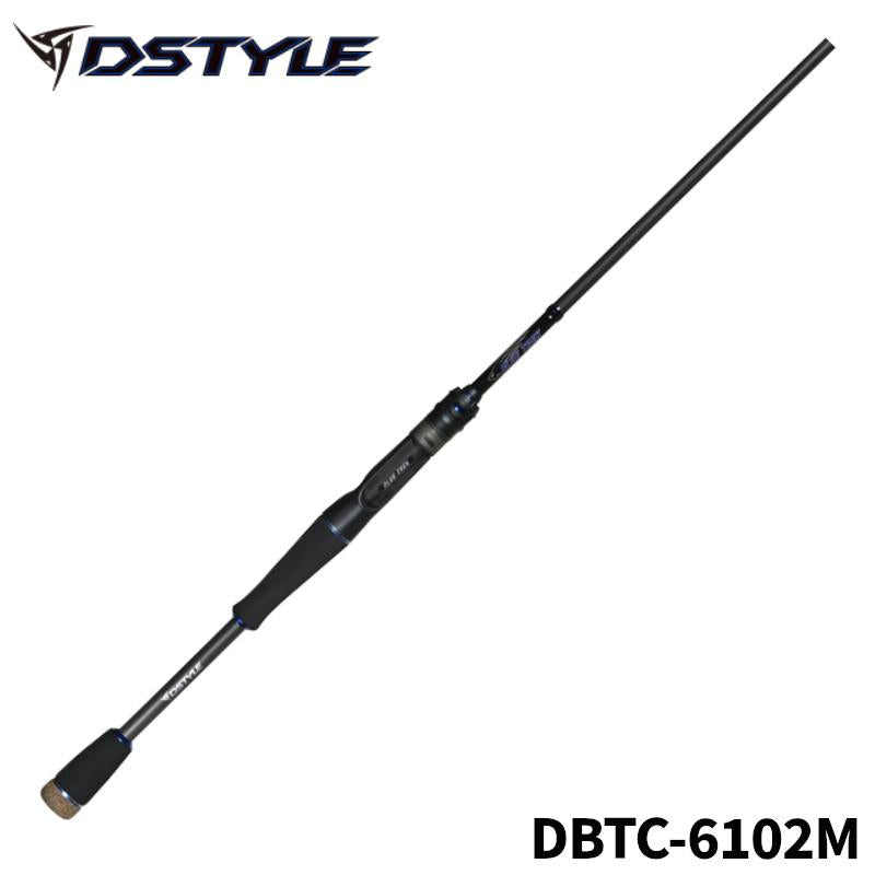 baitcasting bass rod Dstyle Bass Rod Blue Trek DBTC-6102M (Baitcasting 2 Piece)