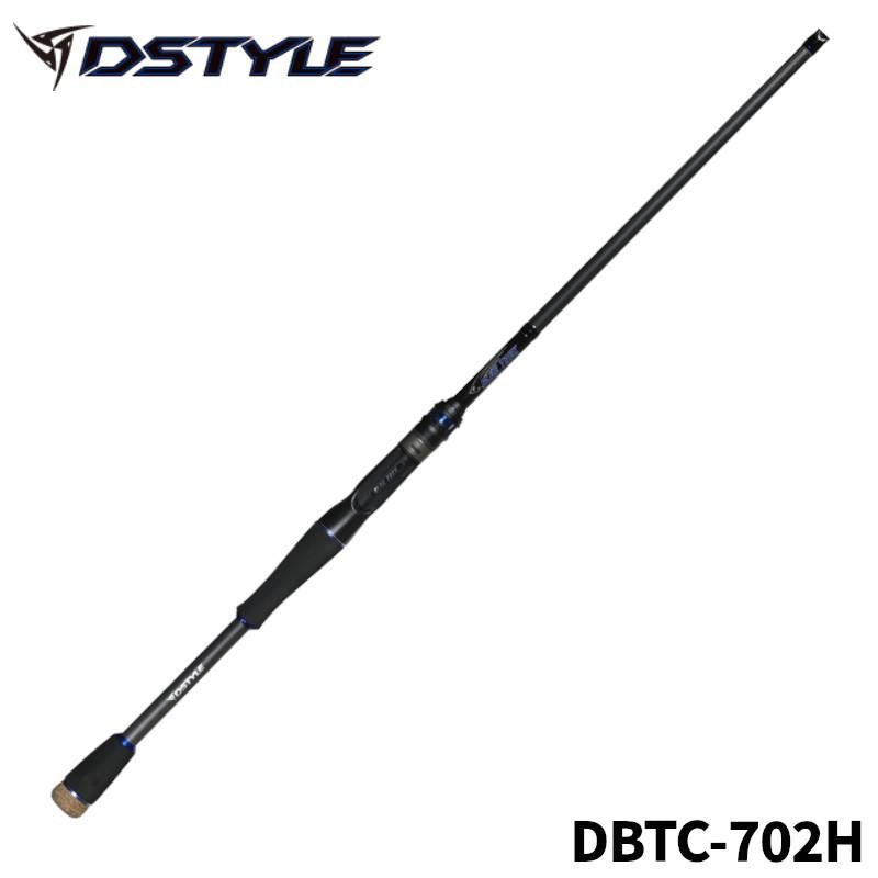Dstyle Bass Rod Blue Trek DBTC-702H (Baitcasting 2 Piece)