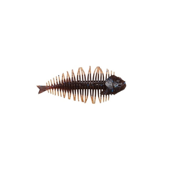 Dstyle Worm Geelacanth 4inch Scuppernong Blue Flake