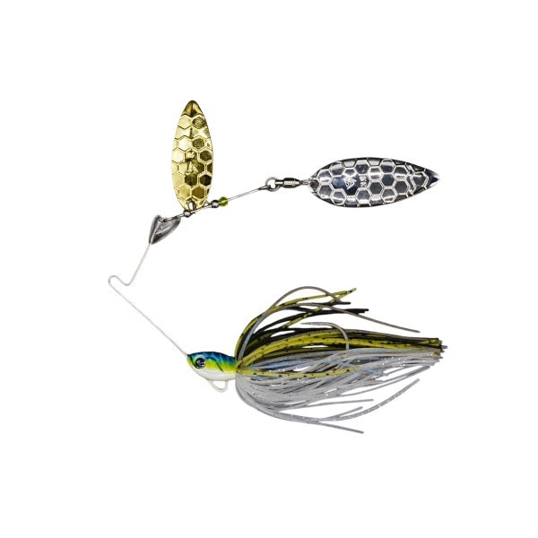 dice fishing lure Dstyle Spinnerbait D-Spiker Compact 1/4oz DW Dice Sexy Shad