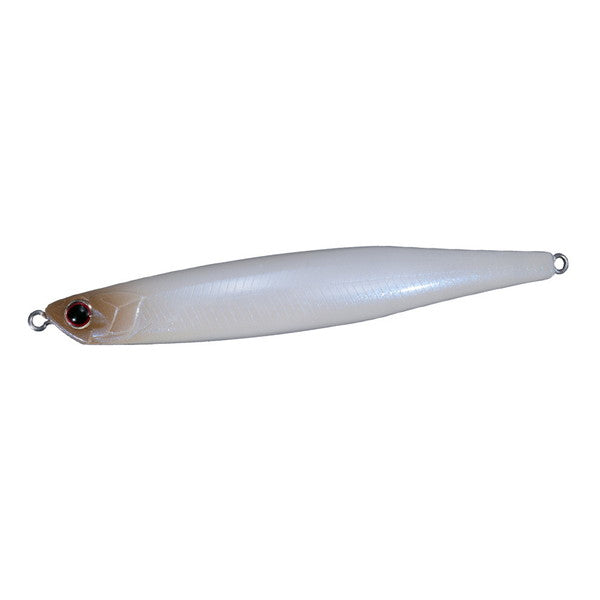 O.S.P Bass Lure Bent Minnow 76F P83 Ghost Pearl