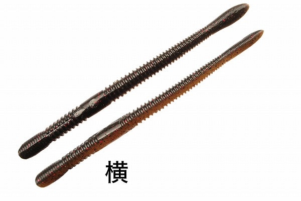 O.S.P Worm DoLive Crawler 5.5inch TW146 Shrimp miso Black