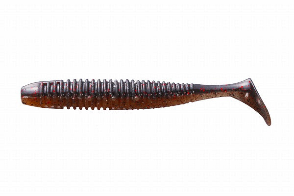 O.S.P Worm HP Shadtail 3.6inch TW146 Shrimp Miso Black