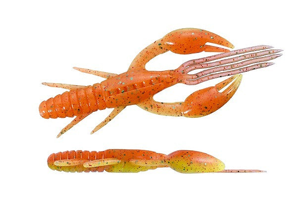 O.S.P Worm DoLive Craw SW 4inch Orange/Chart TW175