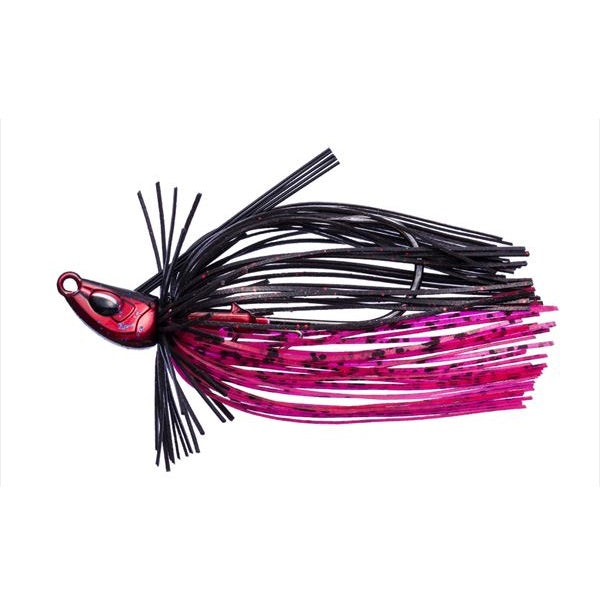 O.S.P Rubber Jig Weed Rider 1/2oz SJ08 Red Black