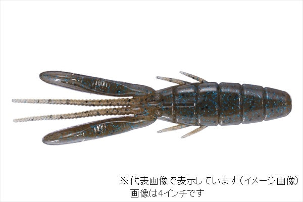 O.S.P DoLive Beaver 3inch W027 Dark Cinnamon Blue & Pepper