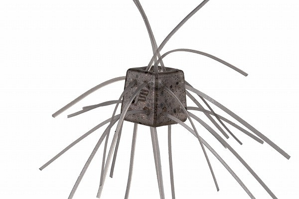 O.S.P Worm Dice Rubber Non Salt SR #05 Striped Shrimp