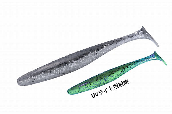 O.S.P Warm DoLive Shad 4inch TW211 Edo-mae Kurogin Glow