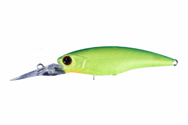 O.S.P Bass Lure High Cut DR-F MB35 Lime Chart Back