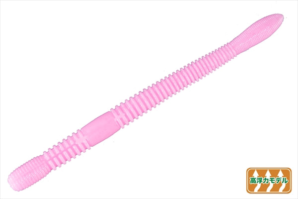 O.S.P Worm DoLive Crawler 3.5inch WF036 Bubble Gum Pink(High buoyancy)
