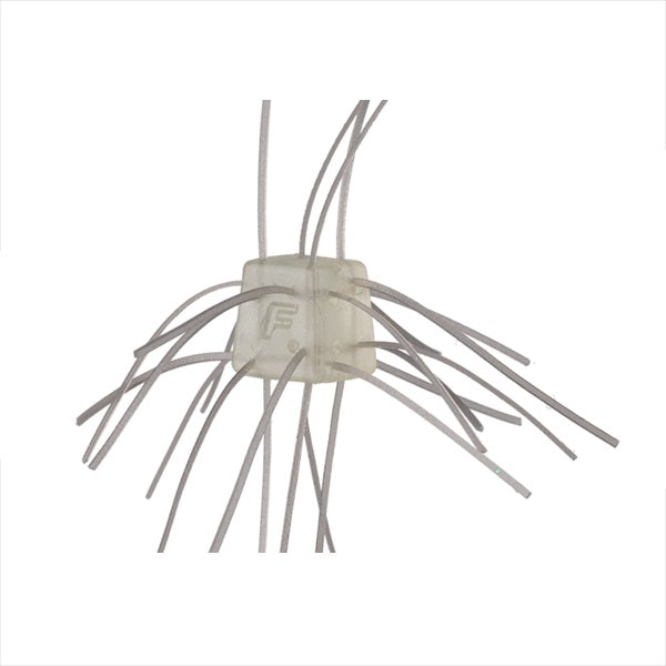 O.S.P Worm Dice Rubber Non Salt 14mm SR04 Smoke Lemon