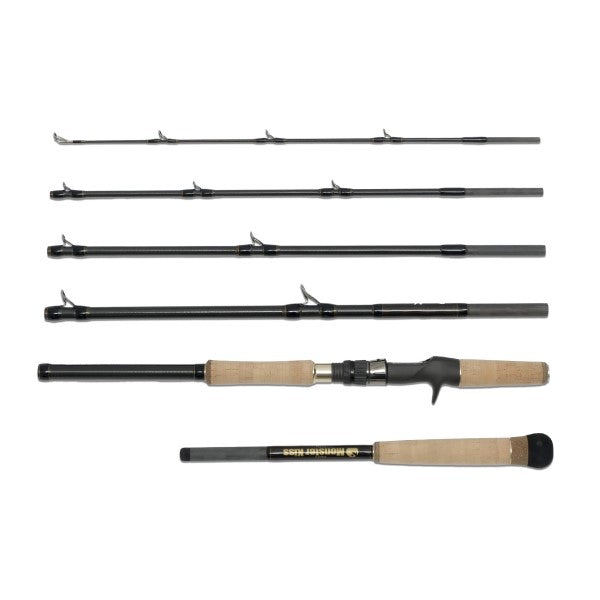 8 baitcast rod Monster Kiss Salt Lure Rod Dear Monster MX-8+ (Baitcasting 6 Piece)