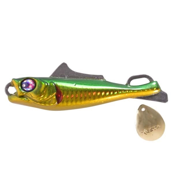 Xesta Metal Jig Ebira Blade 40g #11 DGreen Gold