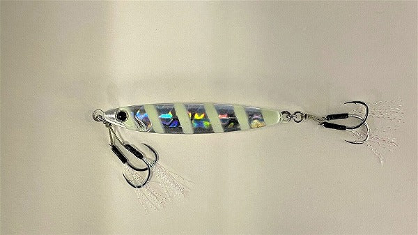 Zeake Metal Jig R Sardine TG 30g Zebra Glow