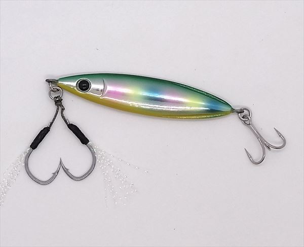 Zeake Metal jig Z Bit 20g Appeal UV Color RS110 23 Aluminum Lime Candy Zeake Metal jig Z Bit 20g Appeal UV Color RS110 23 Aluminum Lime Candy