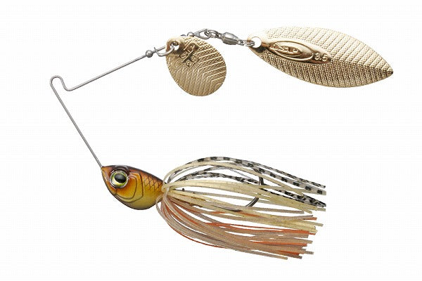 O.S.P Spinnerbait High Pitcher 5/16oz Tandem Willow S22 Killer Gold