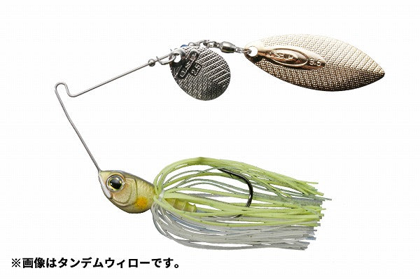 O.S.P Spinnerbait High Pitcher 3/8oz Double Willow S39 Chartback Ayu