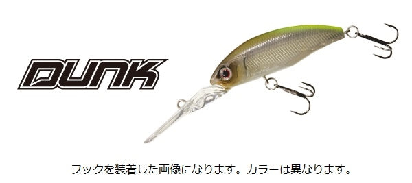 O.S.P Bass Lure Dunk 48SP Black Gold Orange Berry H04