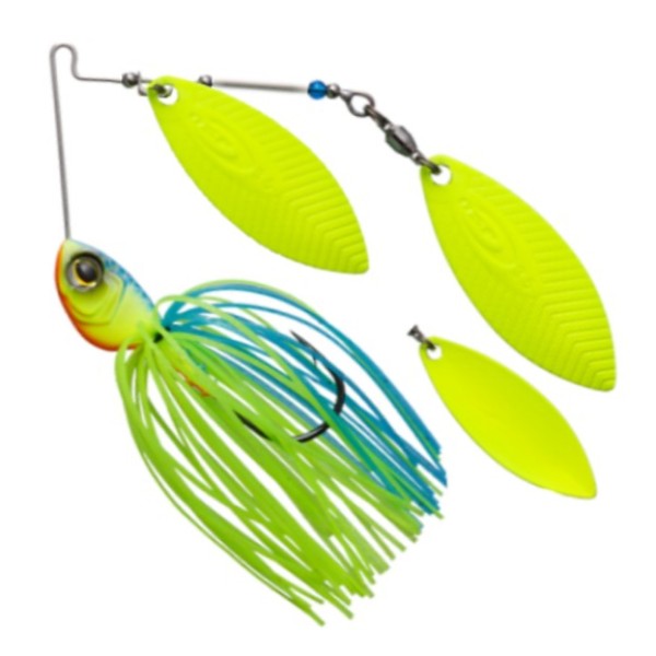 O.S.P Spinnerbait High Pitcher 1/2oz Double Willow S56 C.B.Chart Blue Back