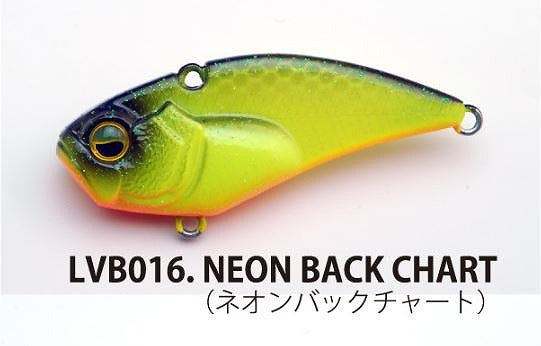 Raid Japan Bass Lure Level Vib Boost 11g 016 Neon Back Chart