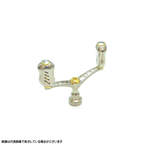 Livre WING 80 Fino knob for Shimano S2 (Titanium P+Gold G)