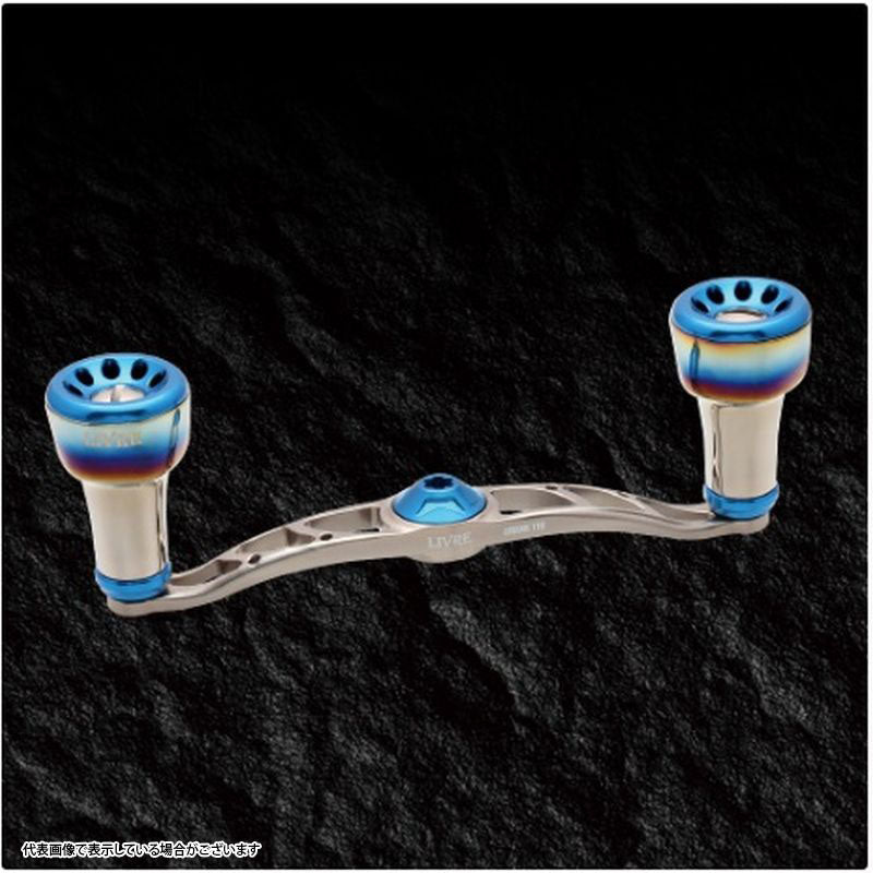 Livre Full Comp CRANK 110 Daiwa Right-handed (Titanium P + Blue G)