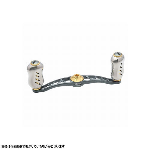 Livre CLANK Feather 100 for Shimano Right-handed (Gunmetal P+Gold G)