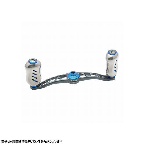 Livre CLANK Feather 100 for Daiwa Left-handed (Gunmetal P+Blue G)