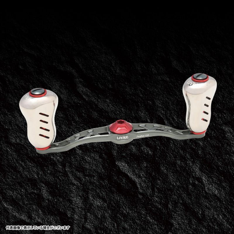 Livre CLANK Feather 110 for Shimano Right-handed (Gunmetal P+Red G)