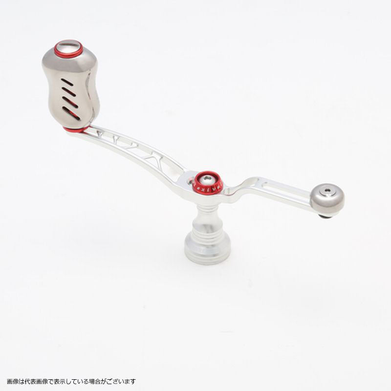 Livre UNION 52-58 Fino knob for Daiwa (Silver P+Red G)