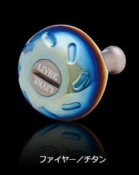 Livre Single Knob 1 pcs EP37 (Fire + Titanium C)