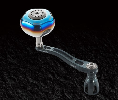 Livre Power Arm 88 Shimano 8000-14000 Left and Right common (Gunmetal P + Titanium G)
