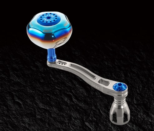 Livre Power Arm 88 Shimano 8000-14000 Right-handed (Titanium P + Blue G)