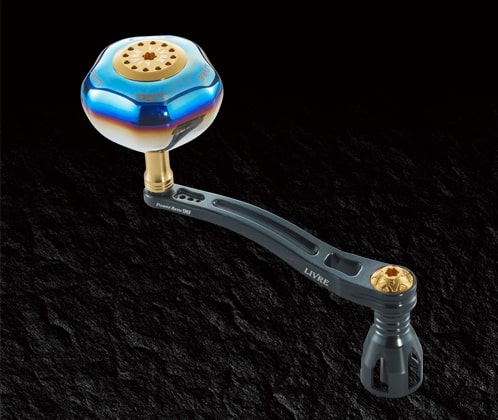 Livre Power Arm 98 Shimano 18000-20000 Right-handed (Gunmetal P + Gold G)
