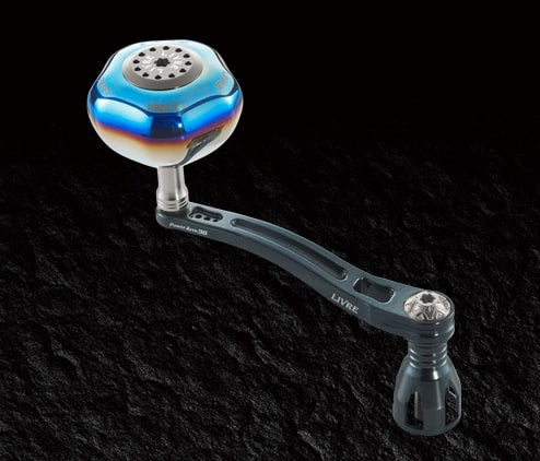 Livre Power Arm 98 Shimano 8000-14000 Left-handed (Gunmetal P + Titanium G)