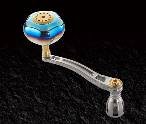 Livre Power Arm 98 Shimano 8000-14000 Left-handed (Titanium P + Gold G)