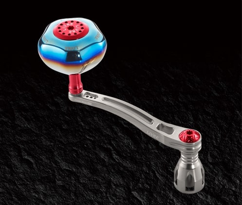 Livre Power Arm 98 Shimano 8000-14000 Left-handed (Titanium P + Red G)