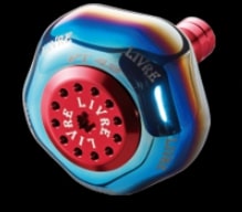 Livre Single Knob 1 pcs PT48 for Shimano B (Fire + Red C)