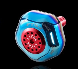 Livre Single Knob 1 pcs PT52 for Shimano B (Fire + Red C)