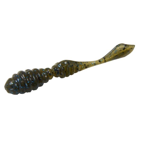 Dstyle Worm D1 2.2inch Green Pumpkin Blue Flake & Pepper