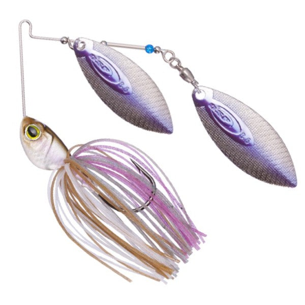O.S.P Spinnerbait High Pitcher 1/2oz Double Willow S62 Ghost Smelt