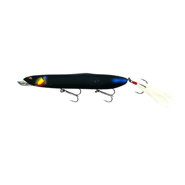 Imakatsu Bass Lure Jagi Mouth #701 Black Raven