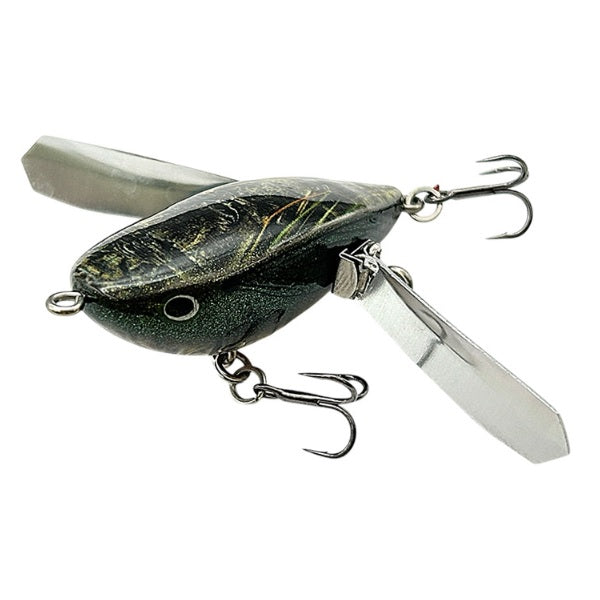 Imakatsu Bass Lure Aventa Crawler RS Chiquita #AC-19 3DR Black Bear Cicada