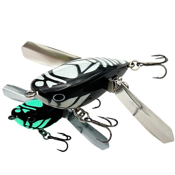 Imakatsu Bass Lure Aventa Crawler RS Chiquita #AC-26 Night Cicada (luminous)