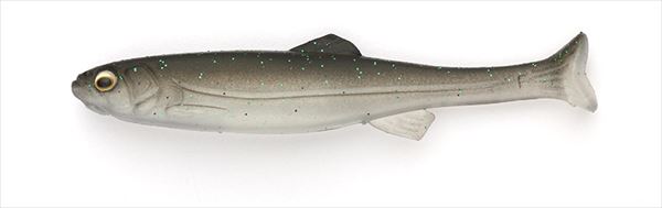 Imakatsu Worm Huddle Fat Fly elastomer 2.8inch #S-371 Ice fish