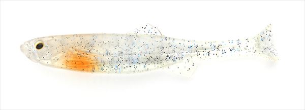 Imakatsu Worm Huddle Fat Fly elastomer 2.8inch #S-501 Ghost Shad