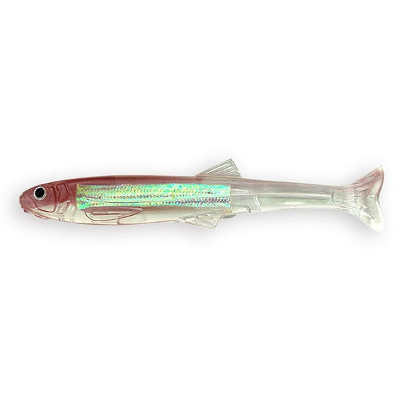 Imakatsu Worm Huddle Swimmer 4inch Flash plate #S-622 Imae Smelt/Natural Berry (Rainbow)