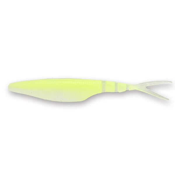 Imakatsu Worm Bakusoku Shad 5inch #S-531 Clear Lime Shad