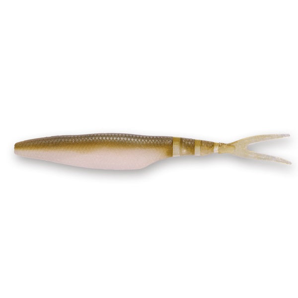 Imakatsu Worm Bakusoku Shad 5inch #S-597 Doll Smelt