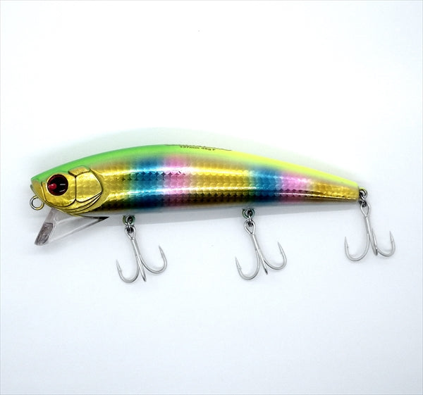 Longin Seabass Lure Wakey Boo 137mm 48g #027 LN Chart Gold Glow Candy